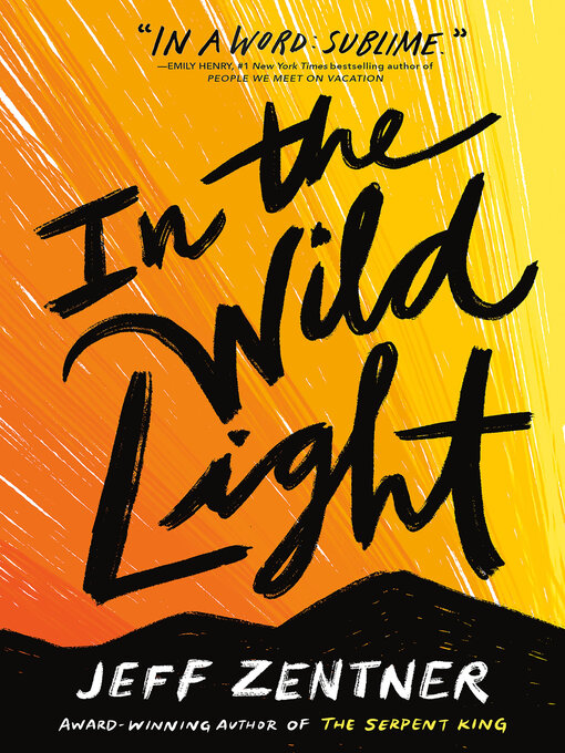 Title details for In the Wild Light by Jeff Zentner - Wait list